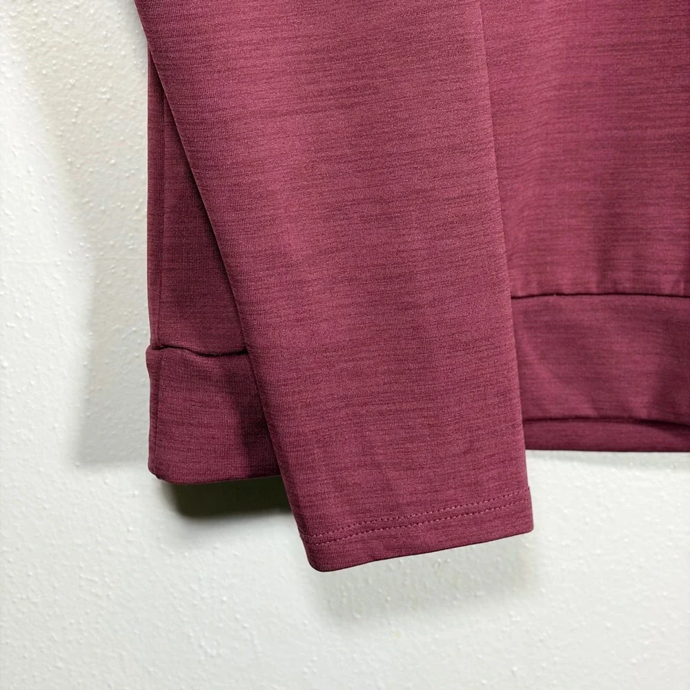 Nike Pacer Half Zip‎ Virginia Tech Hokies Maroon Pullover CU5966 Womens Large